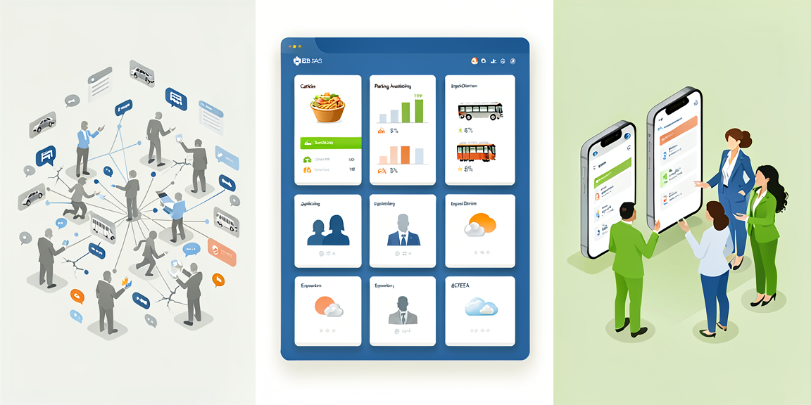 Von der Kantine bis zum Parkplatz: Workplace-Management-Widgets im Einsatz