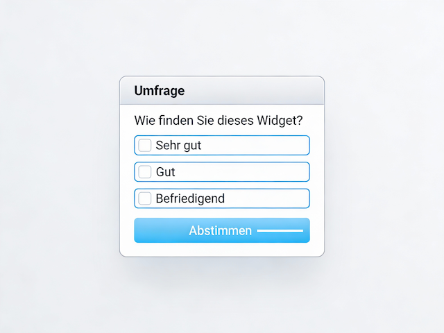 Poll Widget Thumbnail